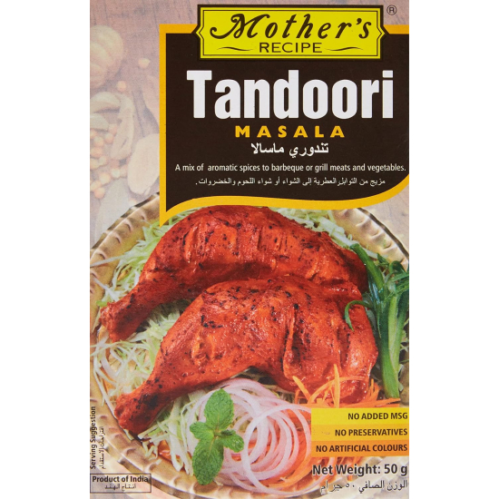 Mothers Recipe Khyber Tandoori Masala 50g, Pack Of 6
