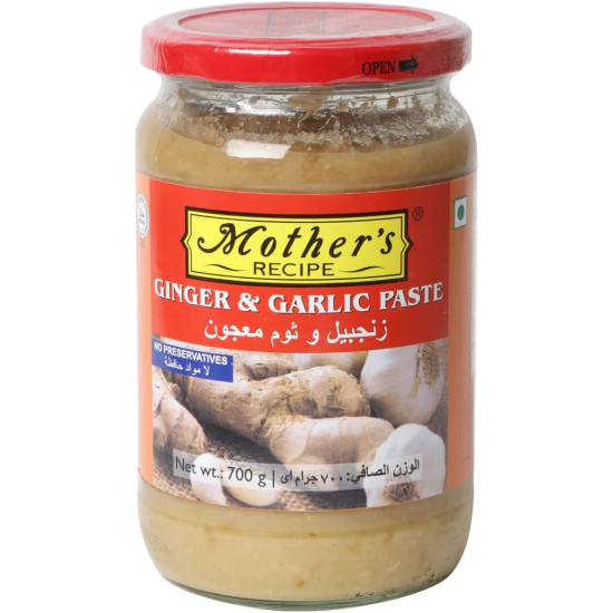 Mothers Recipe Ginger Garlic Paste 700g, Pack Of 6