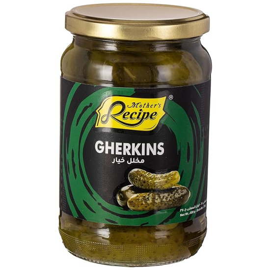 Mothers Recipe Gherkin In Vinegar 680g, Pack Of 6