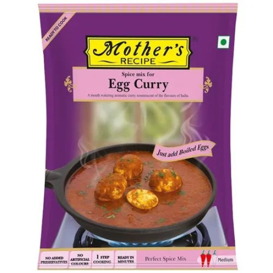 Mother's Recipe Rtc Egg Curry Mix Spice 80g, Pack Of 6