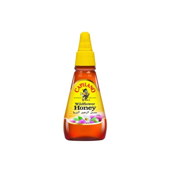 Capilano Twist & Squeeze Wildflower Honey 375g Pack Of 6