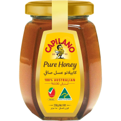 Capilano Honey Glass Jar 250g Pack Of 6 Capilano Honey Glass Jar 250g Pack Of 6