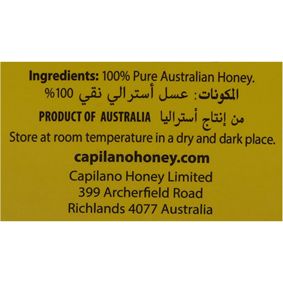 Capilano Honey Glass Jar 500g Pack Of 6