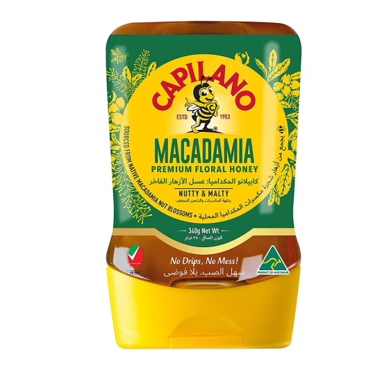 Capilano Macadamia Honey 340g Pack Of 6