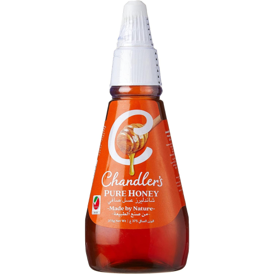 Chandlers Honey Squeeze 375g Pack Of 6
