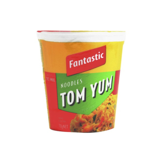 Fantastic Cup Noodles Tom Yum 70g, Pack Of 6