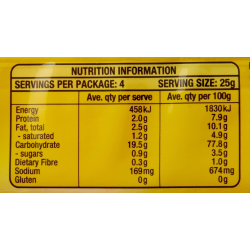 Fantastic Cheese Rice Crackers 100g, Pack Of 12 Fantastic Cheese Rice Crackers 100g, Pack Of 12