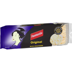 Fantastic Original Rice Crackers 100g, Pack Of 12 Fantastic Original Rice Crackers 100g, Pack Of 12