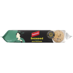 Fantastic Seaweed Flavour Rice Cracker 100g, Pack Of 12 Fantastic Seaweed Flavour Rice Cracker 100g, Pack Of 12