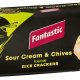 Fantastic Rice Cracker Sour Cream & Chives 100g, Pack Of 6