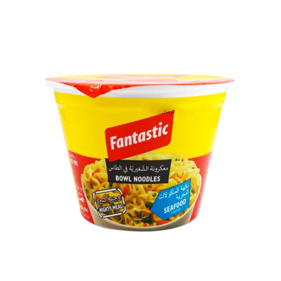 Fantastic Bowl Noodles Seafood 105g, Pack Of 6