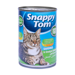 Snappy Tom Sardines in Smoked Salmon Jelly 400g Pack Of 12