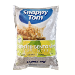 Snappy Tom Bentonite Cat Litter Lemon 4kg Pack Of 4 Snappy Tom Bentonite Cat Litter Lemon 4kg Pack Of 4