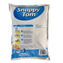 Snappy Tom Cat Litter Baby Powder Scented Bentonite 4kg Pack Of 4 Snappy Tom Cat Litter Baby Powder Scented Bentonite 4kg Pack Of 4