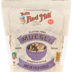 Bob's Red Mill Gluten Free Muesli Cereal 16 Oz, Pack Of 4 Bob's Red Mill Gluten Free Muesli Cereal 16 Oz, Pack Of 4
