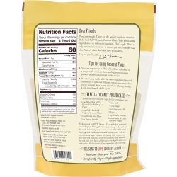 Bob's Red Mill Bobs Red Mill Organic Coconut Flour 16 Oz, Pack Of 4 Bob's Red Mill Bobs Red Mill Organic Coconut Flour 16 Oz, Pack Of 4