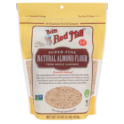 Bob's Red Mill Organic Almond Natural Flour 16 Oz, Pack Of 4 Bob's Red Mill Organic Almond Natural Flour 16 Oz, Pack Of 4