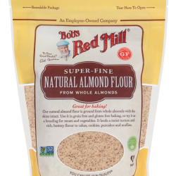 Bob's Red Mill Organic Almond Natural Flour 16 Oz, Pack Of 4 Bob's Red Mill Organic Almond Natural Flour 16 Oz, Pack Of 4