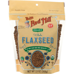 Bob's Red Mill Organic Brown Flaxseed Meal 13 Oz, Pack Of 4 Bob's Red Mill Organic Brown Flaxseed Meal 13 Oz, Pack Of 4