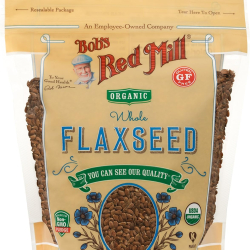Bob's Red Mill Organic Brown Flaxseed Meal 13 Oz, Pack Of 4