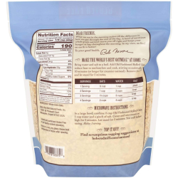 Bob's Red Mill Gluten Free Old Fashioned Rolled Oats 32 Oz, Pack Of 4 Bob's Red Mill Gluten Free Old Fashioned Rolled Oats 32 Oz, Pack Of 4