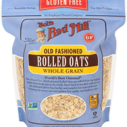 Bob's Red Mill Gluten Free Old Fashioned Rolled Oats 32 Oz, Pack Of 4