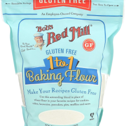 Bob's Red Mill Gluten Free 1 to 1 Baking Flour 22 Oz, Pack Of 4 Bob's Red Mill Gluten Free 1 to 1 Baking Flour 22 Oz, Pack Of 4