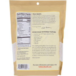 Bob's Red Mill Organic Buckwheat Flour 22 Oz, Pack Of 4 Bob's Red Mill Organic Buckwheat Flour 22 Oz, Pack Of 4