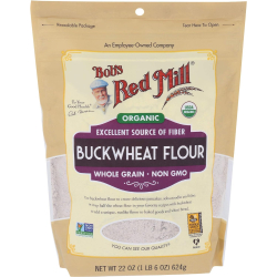Bob's Red Mill Organic Buckwheat Flour 22 Oz, Pack Of 4 Bob's Red Mill Organic Buckwheat Flour 22 Oz, Pack Of 4