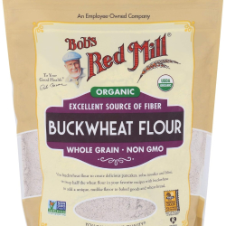 Bob's Red Mill Organic Buckwheat Flour 22 Oz, Pack Of 4