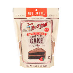 Bob's Red Mill Gluten Free Chocolate Cake Mix 16 Oz, Pack Of 4 Bob's Red Mill Gluten Free Chocolate Cake Mix 16 Oz, Pack Of 4
