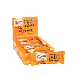 Bob's Red Mill Peanut Butter Honey & Oat Bar 1.76 Oz, Pack Of 12 Bob's Red Mill Peanut Butter Honey & Oat Bar 1.76 Oz, Pack Of 12