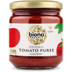 Biona Tomato Puree 200g, Pack Of 6 Biona Tomato Puree 200g, Pack Of 6