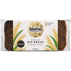 Biona Organic Rye Bread 500g, Pack Of 6 Biona Organic Rye Bread 500g, Pack Of 6