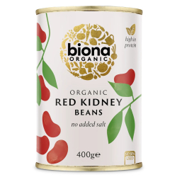 Biona Organic Red Kidney Beans 400g, Pack Of 6 Biona Organic Red Kidney Beans 400g, Pack Of 6