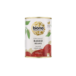 Biona Organic Baked Beans in Rich Tomato Sauce 400g, Pack Of 6 Biona Organic Baked Beans in Rich Tomato Sauce 400g, Pack Of 6