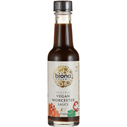 Biona Organic Worcester Sauce 140 ml, Pack Of 6 Biona Organic Worcester Sauce 140 ml, Pack Of 6
