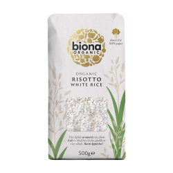 Biona Risotto Rice White 500g, Pack Of 6 Biona Risotto Rice White 500g, Pack Of 6