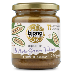 Biona Organic Whole Sesame Tahini Salted 250g, Pack Of 6 Biona Organic Whole Sesame Tahini Salted 250g, Pack Of 6