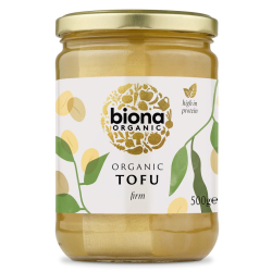 Biona Plain Tofu Organic In Jars 500g, Pack Of 6 Biona Plain Tofu Organic In Jars 500g, Pack Of 6