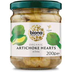 Biona Organic Artichoke Hearts 200g, Pack Of 6 Biona Organic Artichoke Hearts 200g, Pack Of 6