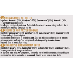Biona Organic Mixed Nut Butter 170g, Pack Of 6 Biona Organic Mixed Nut Butter 170g, Pack Of 6