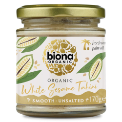 Biona Organic White Tahini Unsalted 170g, Pack Of 6 Biona Organic White Tahini Unsalted 170g, Pack Of 6