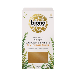Biona Organic Spelt Lasagne 250g, Pack Of 12 Biona Organic Spelt Lasagne 250g, Pack Of 12