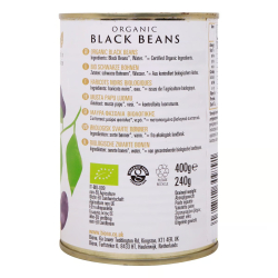 Biona Organic Black Beans In Water 400g, Pack Of 6 Biona Organic Black Beans In Water 400g, Pack Of 6
