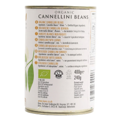 Biona Organic Cannellini Beans 400g, Pack Of 6 Biona Organic Cannellini Beans 400g, Pack Of 6