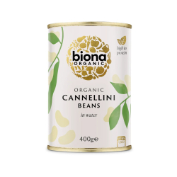 Biona Organic Cannellini Beans 400g, Pack Of 6 Biona Organic Cannellini Beans 400g, Pack Of 6