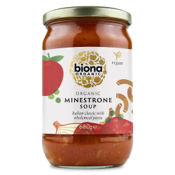 Biona Organic Minestrone Soup 680g, Pack Of 6 Biona Organic Minestrone Soup 680g, Pack Of 6