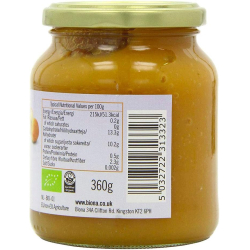 Organic Apple Apricot Puree No Added Sugar 360g, Pack Of 6 Organic Apple Apricot Puree No Added Sugar 360g, Pack Of 6