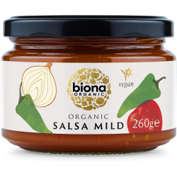 Biona Organic Salsa Mild 260g, Pack Of 6 Biona Organic Salsa Mild 260g, Pack Of 6